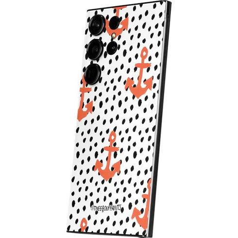 Bouffants and Broken Hearts Anchors and Dots Galaxy S25 Ultra Skin